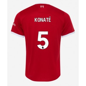 Liverpool Ibrahima Konate #5 Koszulka Podstawowych 2023-24 Krótki Rękaw